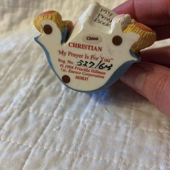 Cherished Teddies Collectible Figurine- “Christian” - Picture 2 of 10